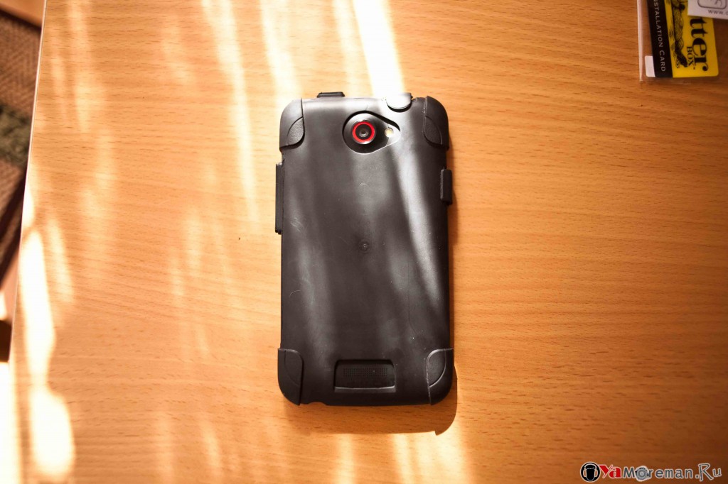 Чехол Otterbox для HTC OneX+: надеваем силиконовый вкладыш